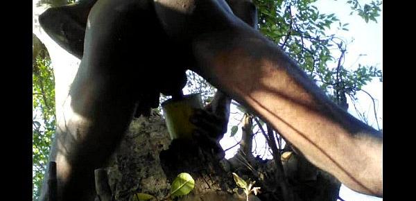  Tarzan Boy Sex In The Forest Wood (Short)